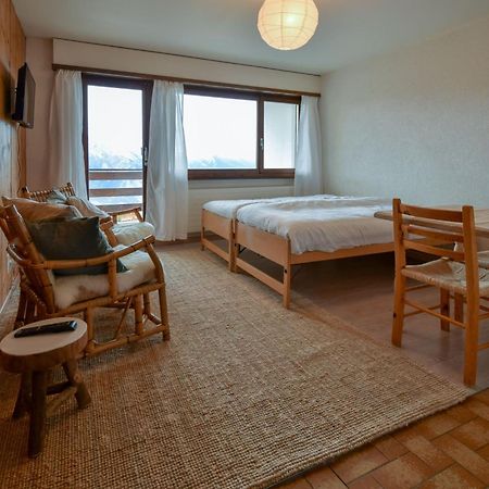 Apartment Mont-Parrain La Tzoumaz Exteriör bild