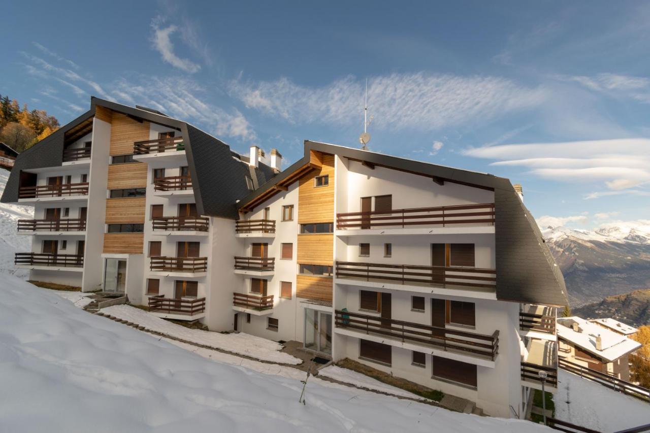 Apartment Mont-Parrain La Tzoumaz Exteriör bild